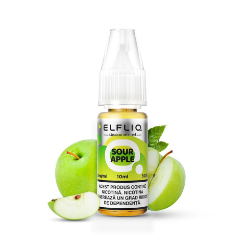 ELFLIQ - Elfliq Nic Salts - Sour Apple 20mg