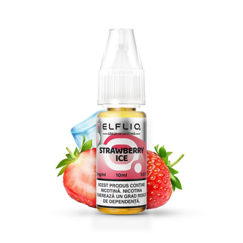 ELFLIQ - Elf Bar ELFLIQ Nic Salts - Strawberry Ice 20mg 10ml