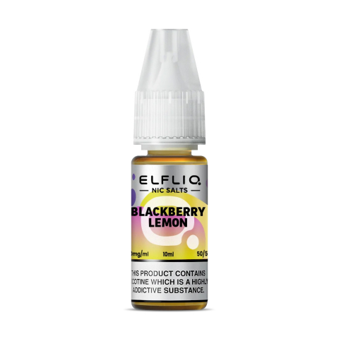 ELFLIQ - Elf Bar Elfliq Nic Salts - Blackberry Lemon 20mg 10ml