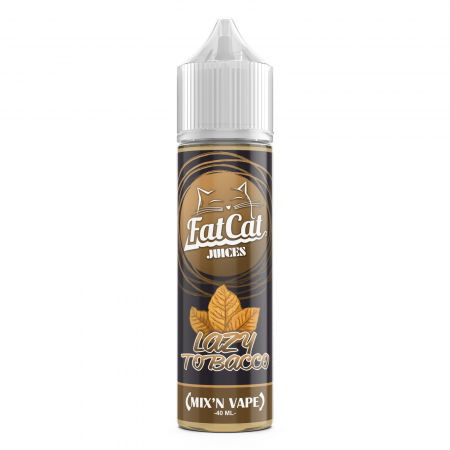 Lichid FatCat Lazy Tobacco 40ml