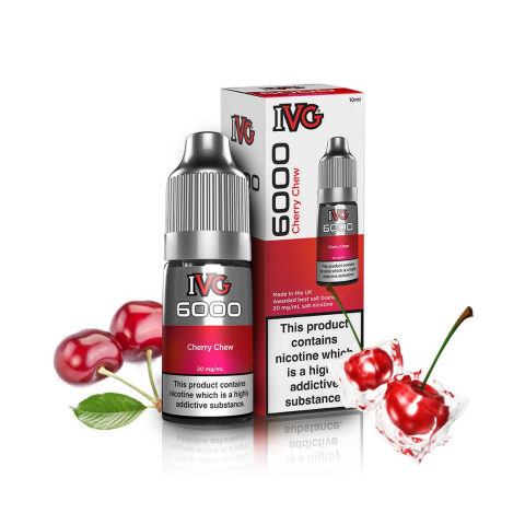 LICHIDE - IVG 6000 Nic Salts - Cherry Chew 20mg 10ml