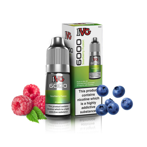 LICHIDE - IVG 6000 Nic Salts - Sourberry Fusion 20mg 10ml