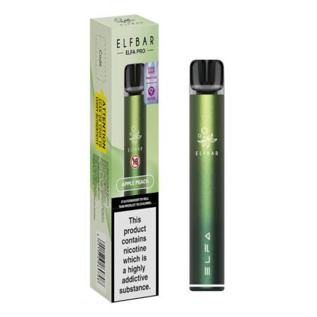 ELF BAR Elfa Pro Kit-uri - Elf Bar ELFA Pro 600, 2% - Apple Peach
