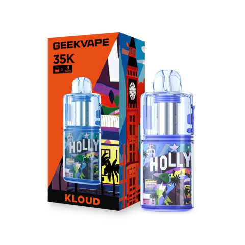 Țigări Electronice & Kit-uri Vape - Kit Geekvape KLOUD, 1000mAh, 10ml - Fame Blue