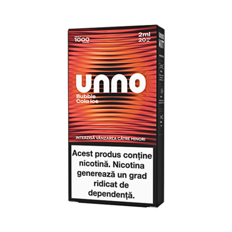 Kit-uri UNNO - Kit UNNO, 1000 pufuri, 20mg - Cola Ice