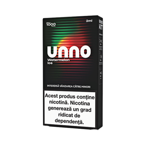 Kit-uri UNNO - Kit UNNO, 1000 pufuri, 20mg - Watermelon Ice