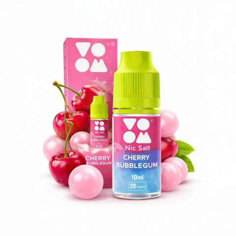 Lichide VOOM Salts - Lichid VOOM Salt - Cherry Bubblegum, 20mg, 10ml