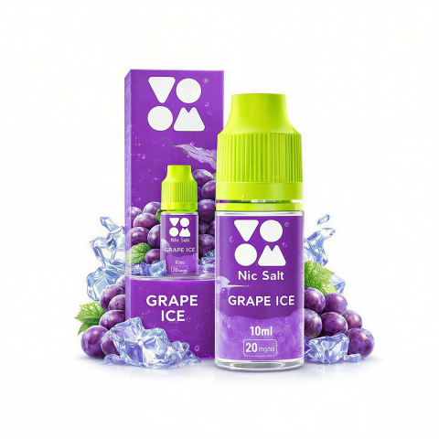 Lichide VOOM Salts - Lichid VOOM Salt - Grape Ice, 20mg, 10ml