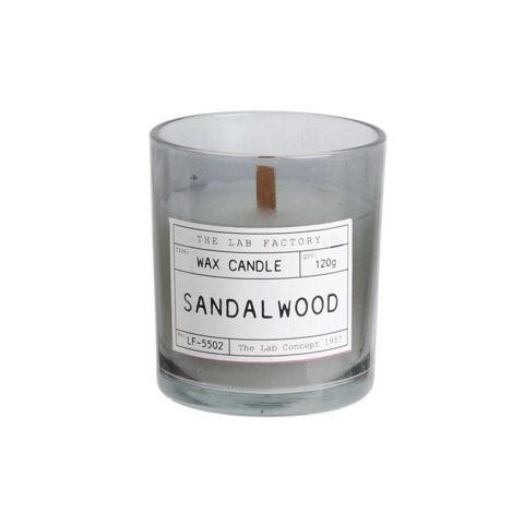 Lumânări parfumate de The Lab Factory Candles, Sandalwood, 120g [1]