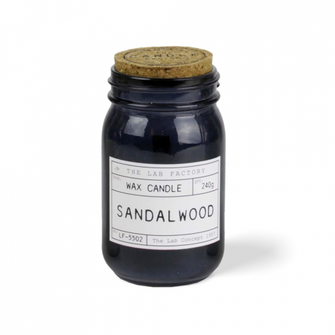 Lumânări Parfumate - Lumânări parfumate de The Lab Factory Candles, Sandalwood, 240g