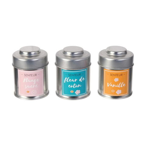 Lumânări parfumate, Sweet Candles, set de 3 cu Nor Dulce, Flori de Bumbac și Vanilie, 3 buc [2]