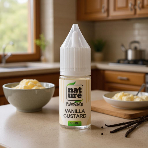 NATURE - Aroma Concentrata, Vanilla Custard, 10ml [1]