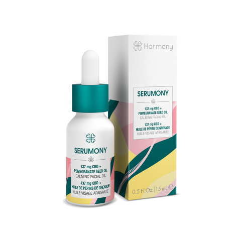Skin-care - Ser cu CBD, Harmony - SERUMONY, Calmant & Hidratant, 137mg CBD, 15ml