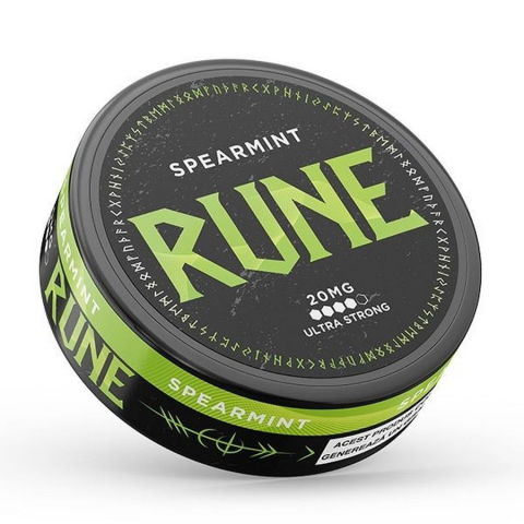 POUCH NICOTINA - Pouch Nicotina RUNE, 20mg, Spearmint