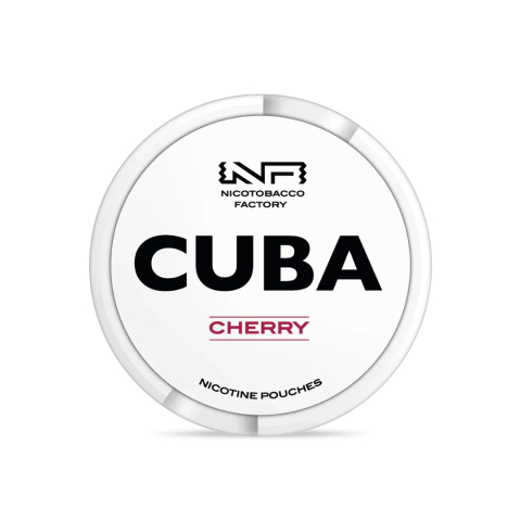 POUCH NICOTINA - Pouch Nicotina, Snus, Cuba White - Cherry, 25mg/g (16mg/pouch)