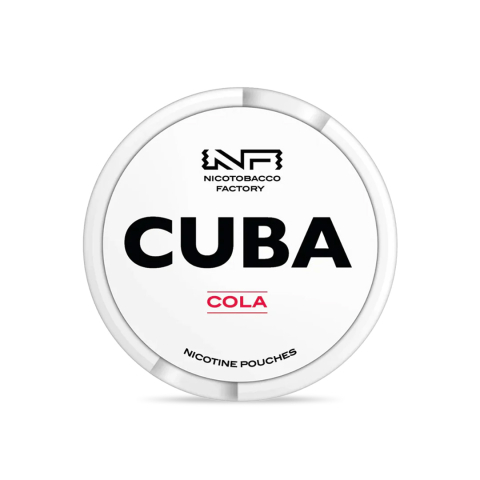 POUCH NICOTINA - Pouch Nicotina, Snus, Cuba White - Cola, 25mg/g (16mg/pouch)