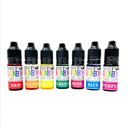 Rainbow eJuice Coloring - Rose 10ml [1]