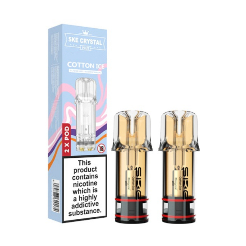 SKE Crystal Plus Cartuse - SKE Crystal Plus Cartuse Set 2, 2% - Cotton Ice