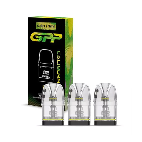 Uwell CALIBURN GPP Side-Fill, 3ml Pod Cartus - 0.9Ω [1]