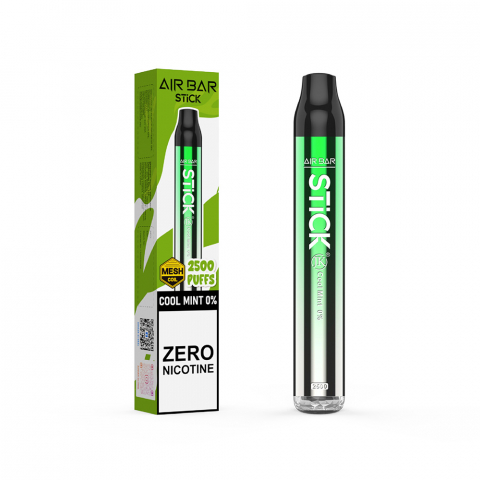 TIGARA UNICA FOLOSINTA - Kit Tigara Electronica Air Bar Stick 2500, 0% Nicotina - Cool Mint