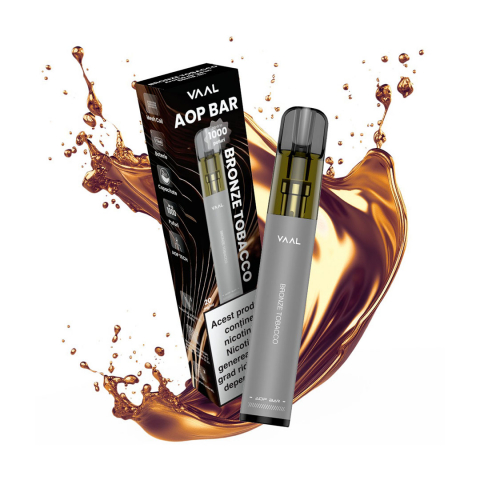 VAAL - VAAL AOP Bar 1000, 2% - Bronze Tobacco