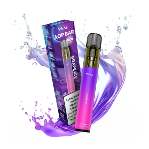 VAAL AOP 1000 - VAAL AOP Bar 1000, 2% - Grape Ice