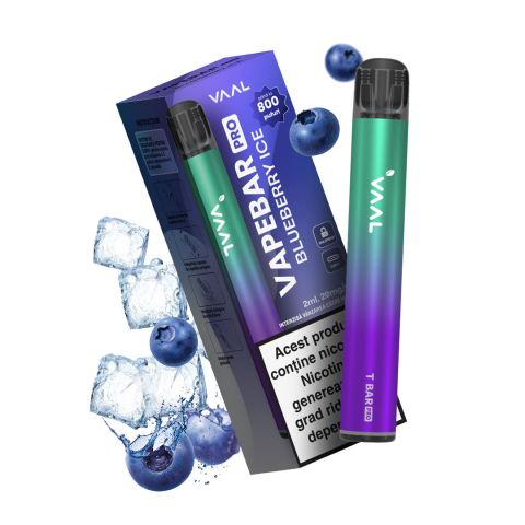 VAAL Vapebar Pro 800 Kit-uri - VAAL Vapebar Pro 800, 2% - Blueberry Ice