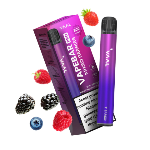 VAAL Vapebar Pro 800 Kit-uri - VAAL Vapebar Pro 800, 2% - Mixed Berries