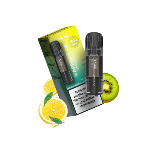 VAAL Vapebar Pro 800 Cartuse - VAAL Vapebar Pro 800, Cartus, 2% - Lemon Kiwi