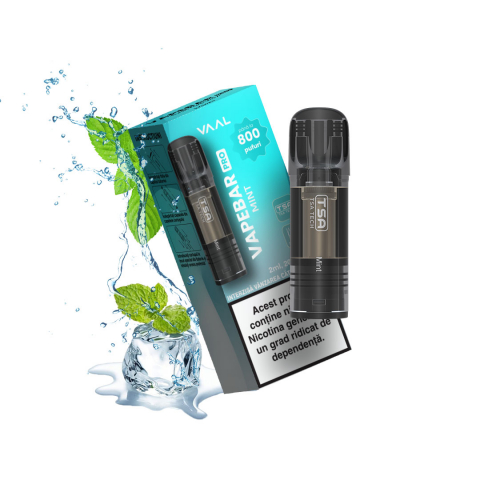 VAAL Vapebar Pro 800, Cartus, 2% - Mint
