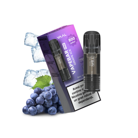 VAAL Vapebar Pro 800, Cartus, 2% - Grape Ice