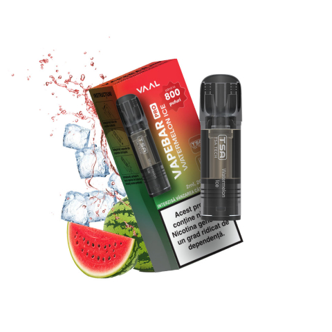 VAAL Vapebar Pro 800, Cartus, 2% - Watermelon Ice