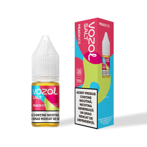 LICHIDE - VOZOL Salt - Peach Ice, 20mg, 10ml