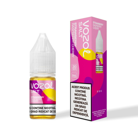 VOZOL Salt - VOZOL Salt - Strawberry Raspberry Cherry, 20mg, 10ml