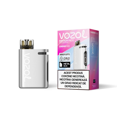 Vozol Switch Pico Kit-uri - VOZOL Switch Pico 800 Puff Kit, 2% - Cherry Ice