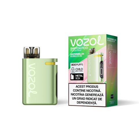 Vozol Switch Pico Kit-uri - VOZOL Switch Pico 800 Puff Kit, 2% - Watermelon Bubblegum