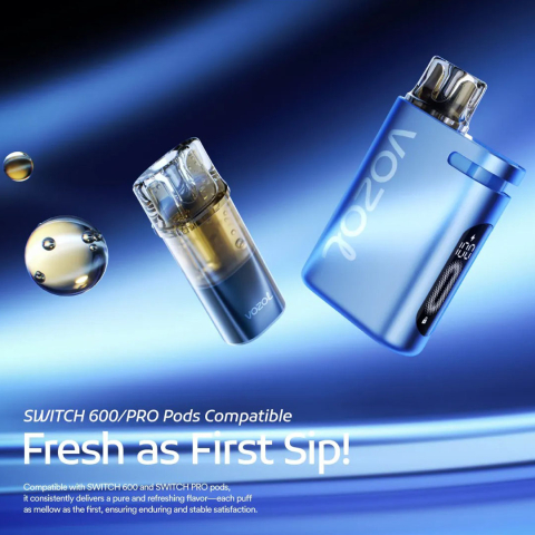 VOZOL Switch Pico 800 Puff Kit, 2% - Blueberry Ice [2]