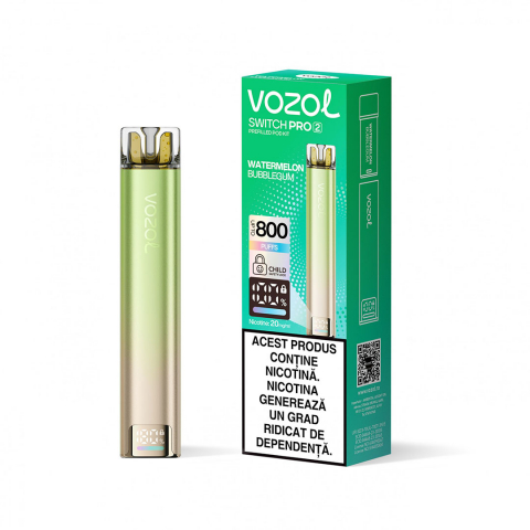 KIT/POD PREUMPLUT - VOZOL Switch Pro 2 Kit, 2% - Watermelon Bubblegum