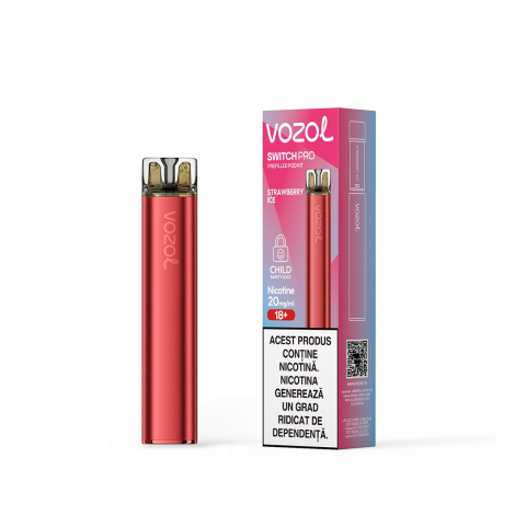 Vozol Switch Pro Kit-uri - VOZOL Switch Pro 800, 2% - Strawberry Ice