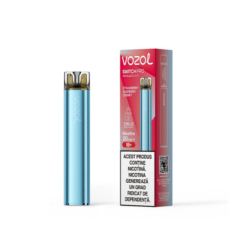 Vozol Switch Pro Kit-uri - VOZOL Switch Pro 800, 2% - Strawberry Raspberry Cherry