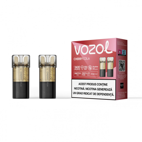 Vozol Switch Pro Cartuse - VOZOL Switch Pro 800, Cartuse Set 2, 2% - Cherry Cola