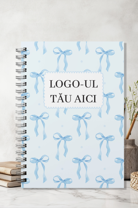 Agenda bullet journal pentru afaceri - programari, notite sau comenzi - fundite bleu [1]