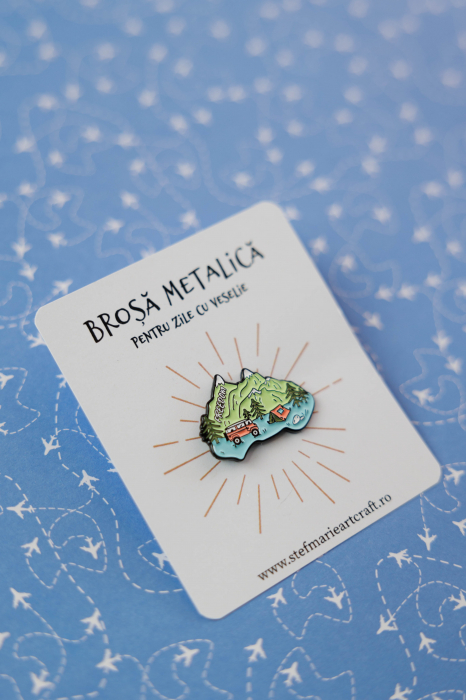 Brosa metalica Freedom [2]