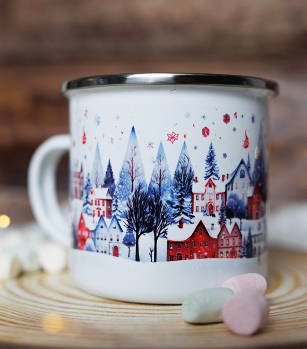 Cana emailata Orasul de gheata [3]