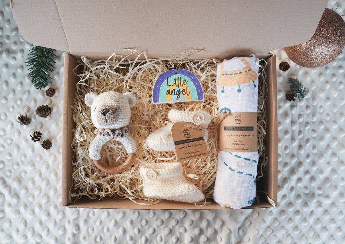 Cutie cadou nou nascut baietei - Ursulet [3]