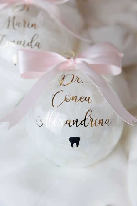 Glob de sticla personalizat - Dentist [2]