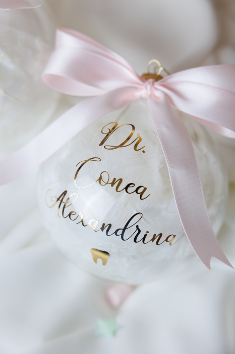 Glob de sticla personalizat - Dentist [4]