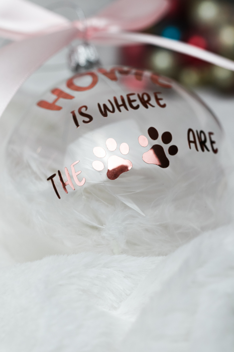 Glob de sticla personalizat - Home is [4]