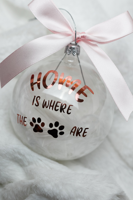 Glob de sticla personalizat - Home is [3]
