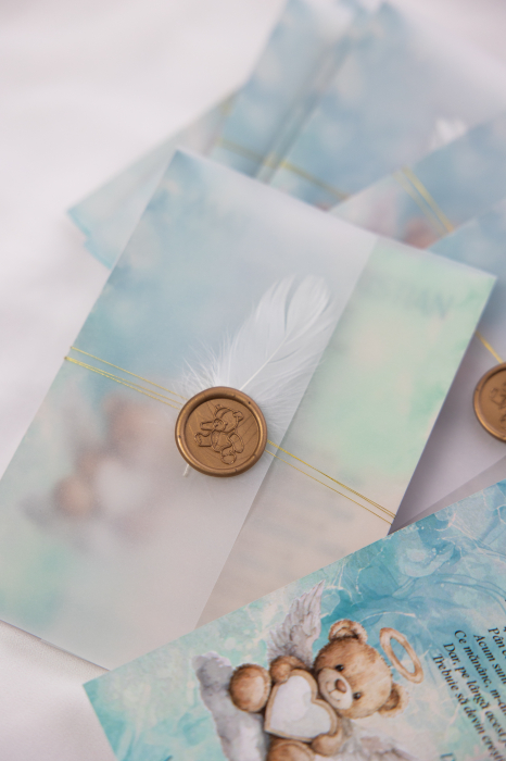 Invitatie de botez Angel teddy [2]